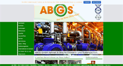 Desktop Screenshot of abgs-gmbh.de